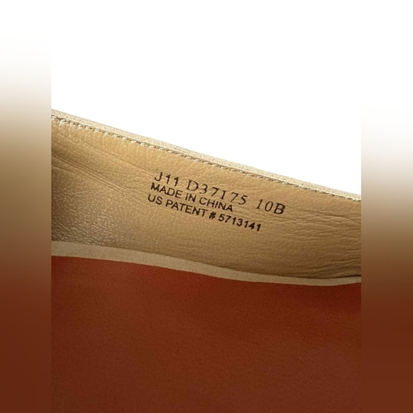 Cole Haan x Nike Air Platform Wedge Heels Size 10B Peep Toe NIB - Picture 9 of 9